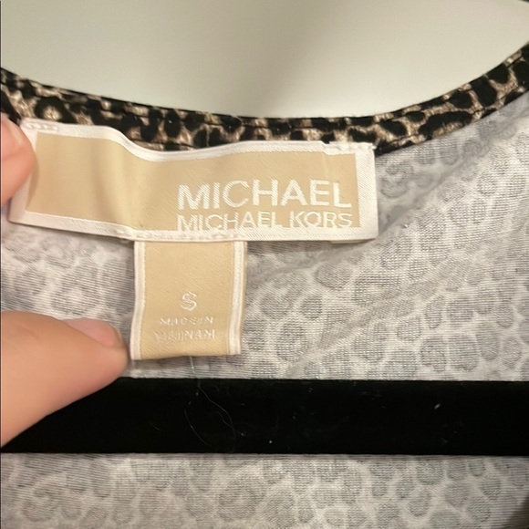 Michael Kors Leopard Print Mini Dress - Picture 2 of 7